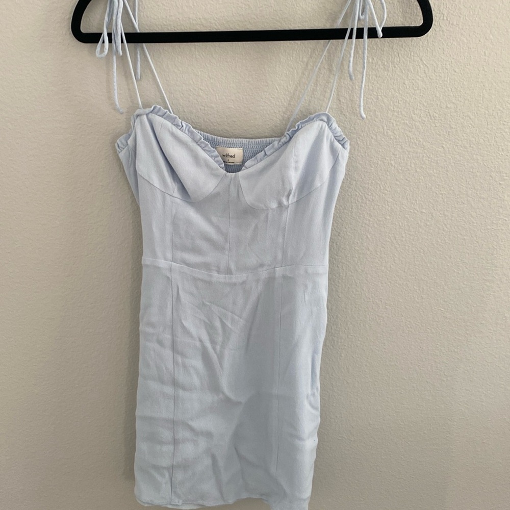 Wilfred Fable Sweetheart bustier mini dress